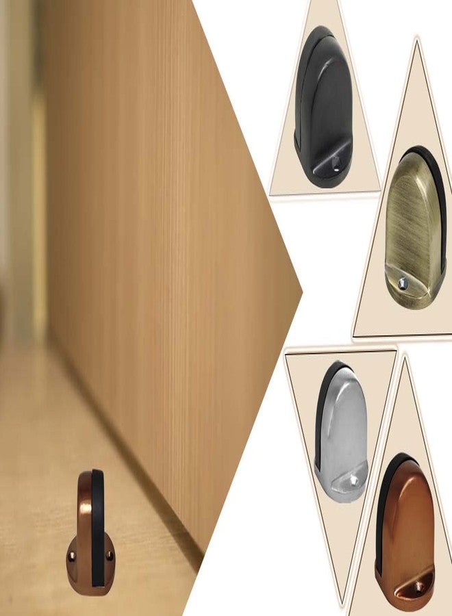 Volo Premium Floor Door Stopper with Screws, Door Stopper to Stop Door for Home and Office (SS 1.5" Floor Stopper) - Image 5